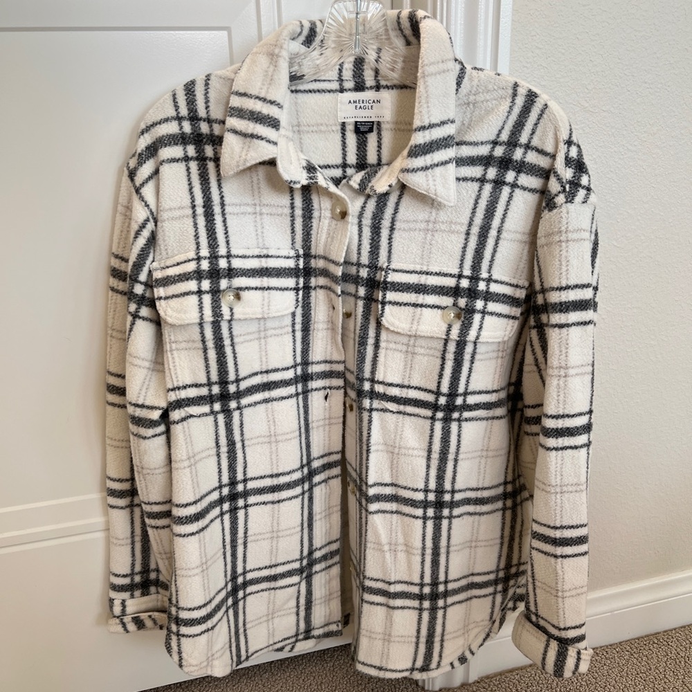 American Eagle Fleece Shacket